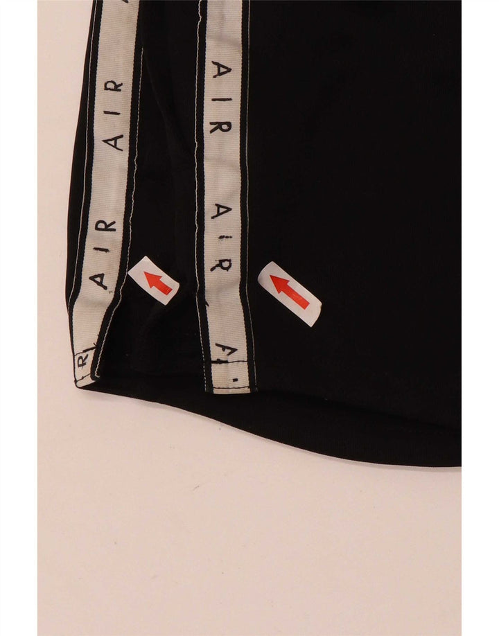 Pantaloncini sportivi grafici Nike da donna UK 14 poliestere color block medio nero