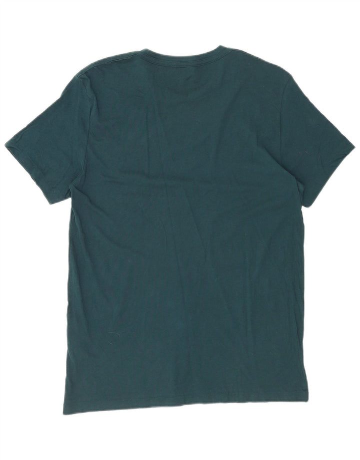 T-shirt da uomo ALL SAINTS Top grande in cotone verde
