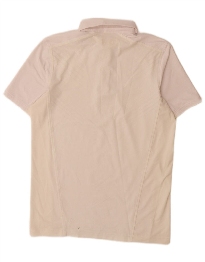 Polo da uomo UNDER ARMOUR color block rosa medio