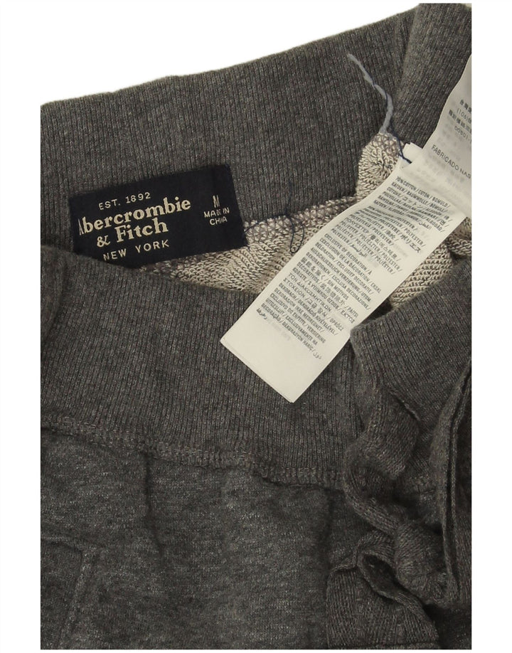 Pantaloni da tuta con grafica da donna ABERCROMBIE & FITCH UK 12 Grigio medio