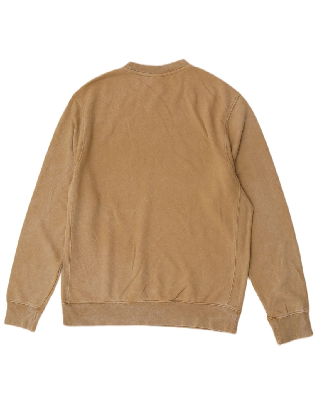 Felpa grafica da uomo Nike Felpa in cotone marrone medio