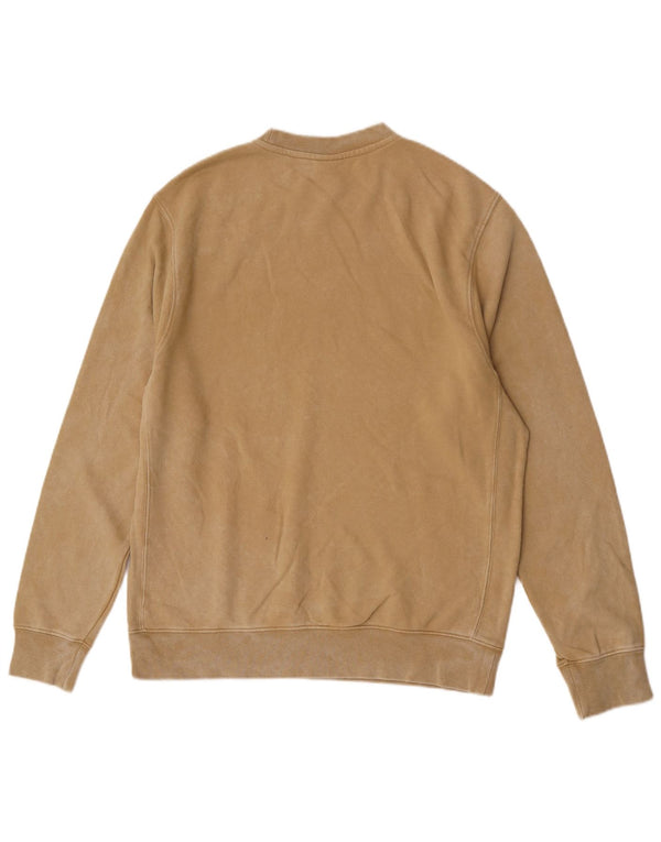 Felpa grafica da uomo Nike Felpa in cotone marrone medio