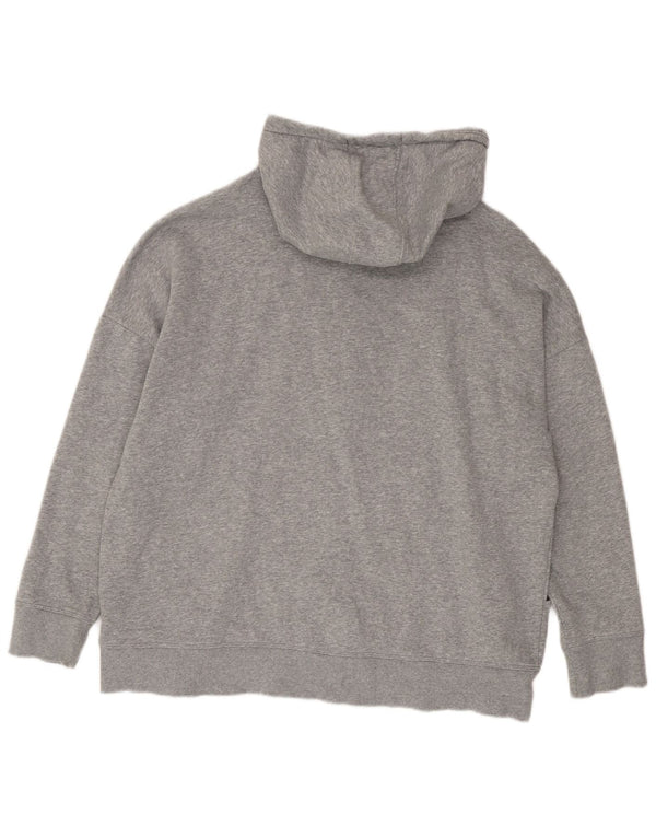 Felpa con cappuccio e zip da uomo Under Armour XL grigio chiazzato