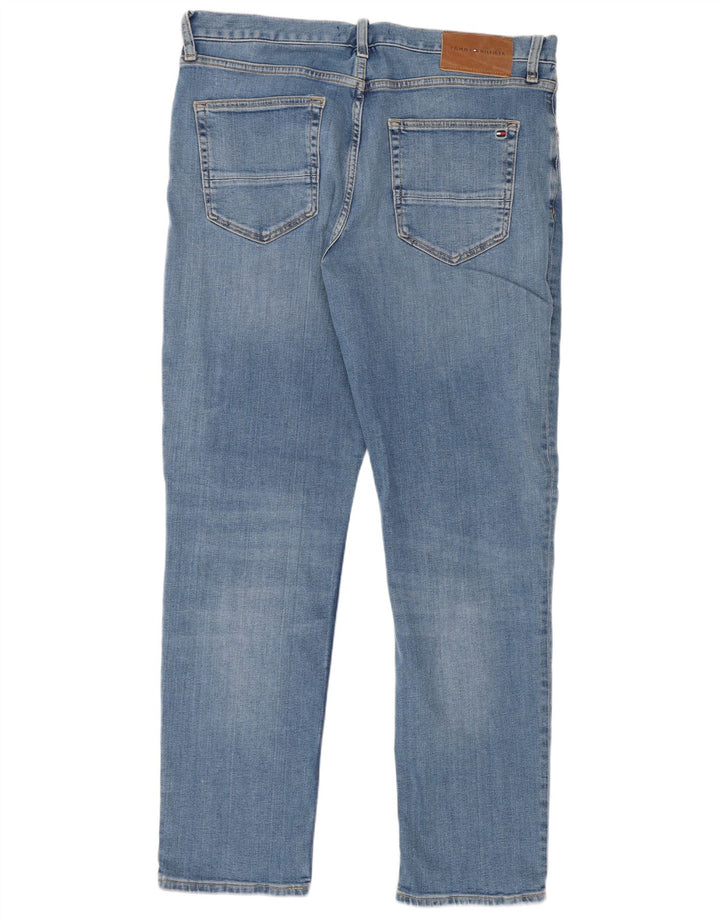 Jeans dritti Denton da uomo Tommy Hilfiger W34 L32 Blu