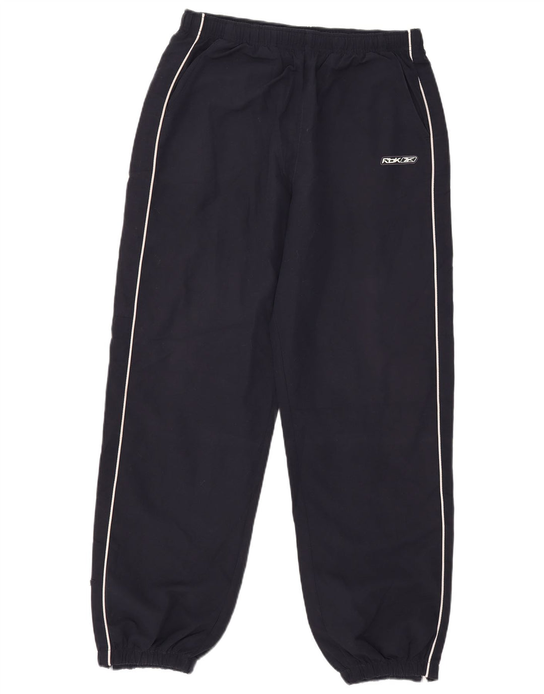 Pantaloni da tuta da uomo Reebok Joggers medi in poliestere blu navy