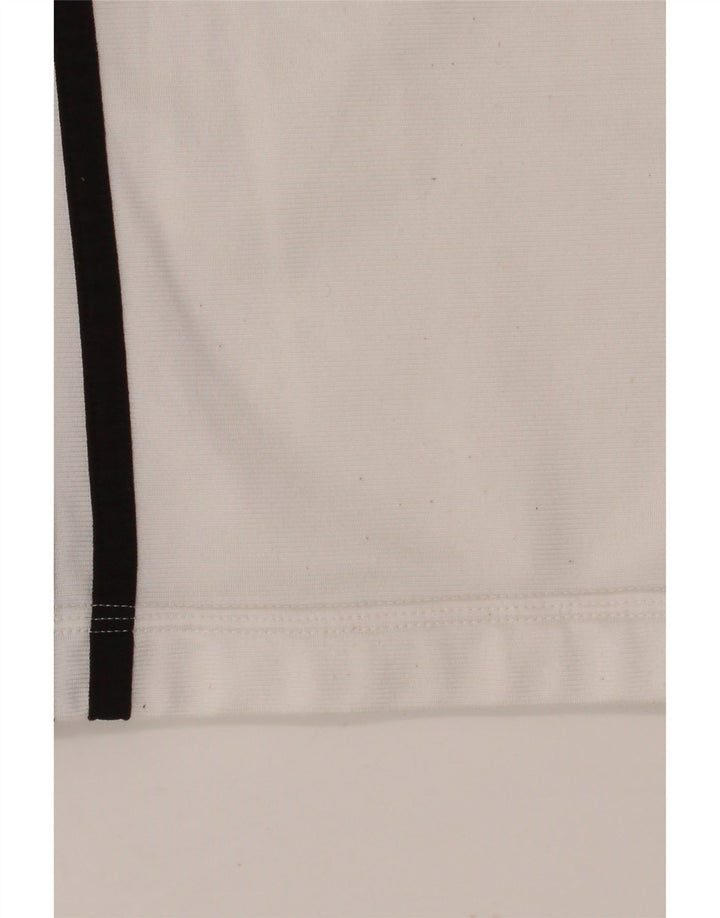 Pantaloncini sportivi da uomo ADIDAS XS poliestere bianco