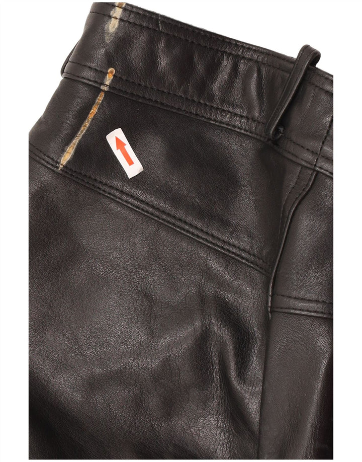 Pantaloni in pelle da uomo Hein Gericke EU 50 Medium W30 L33 Pelle nera