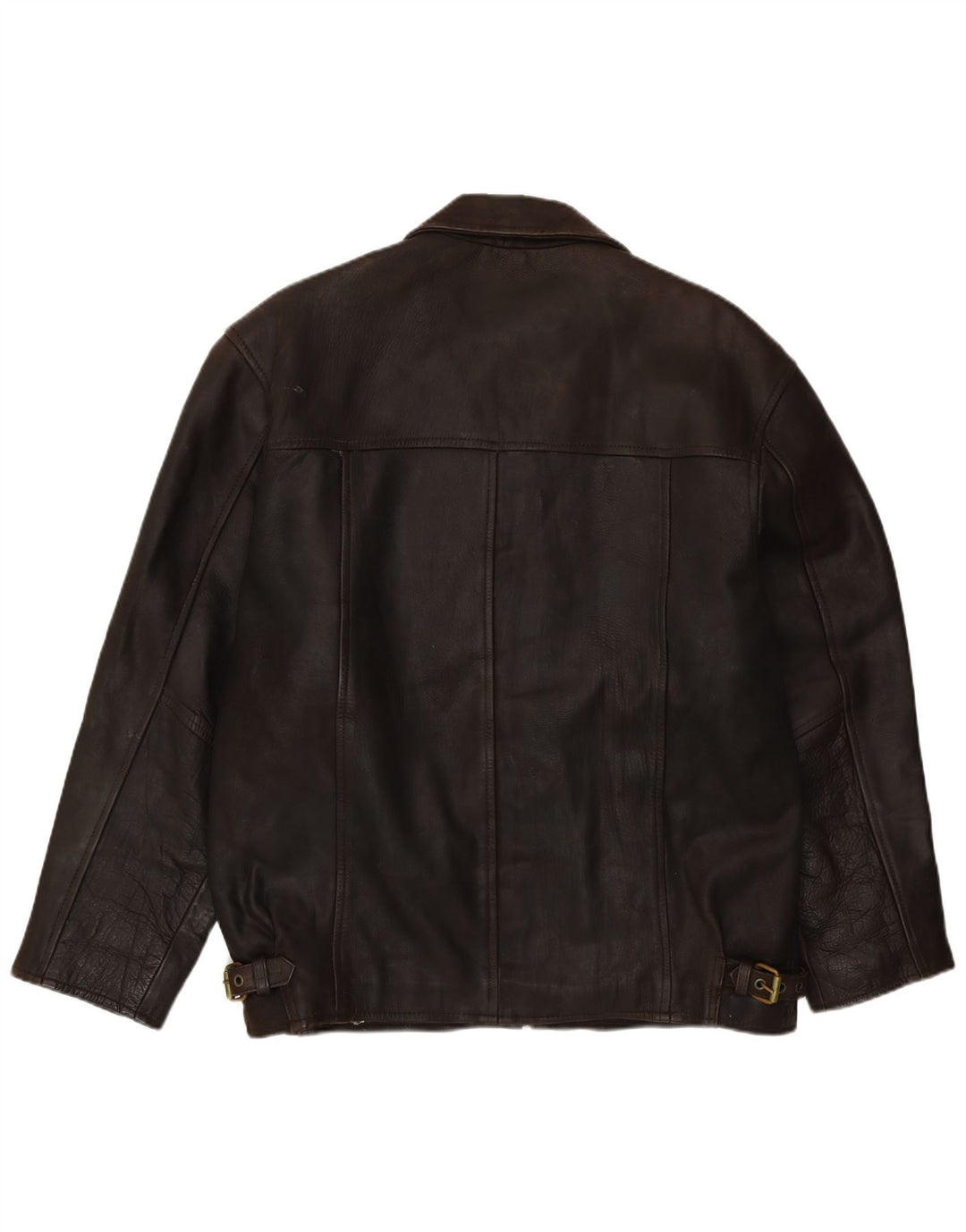 Giacca in pelle da uomo Route 66 UK 38 Pelle marrone medio