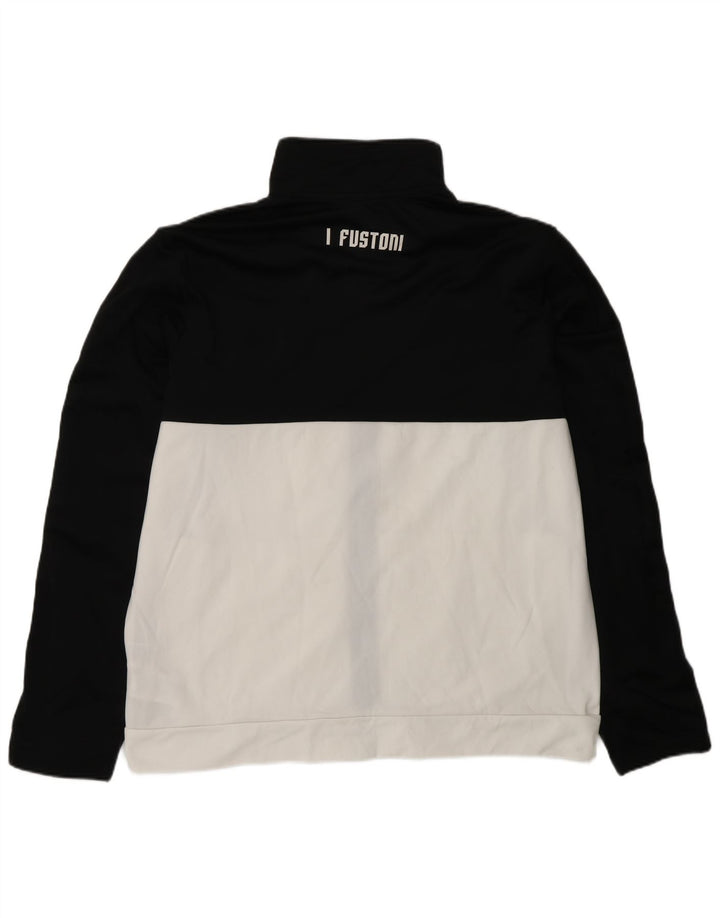 Giacca da tuta da uomo Adidas UK 48/50 XL Poliestere color block nero