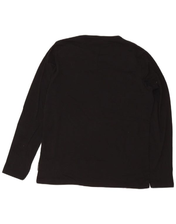 Maglia da uomo a maniche lunghe French Connection XL in cotone nero