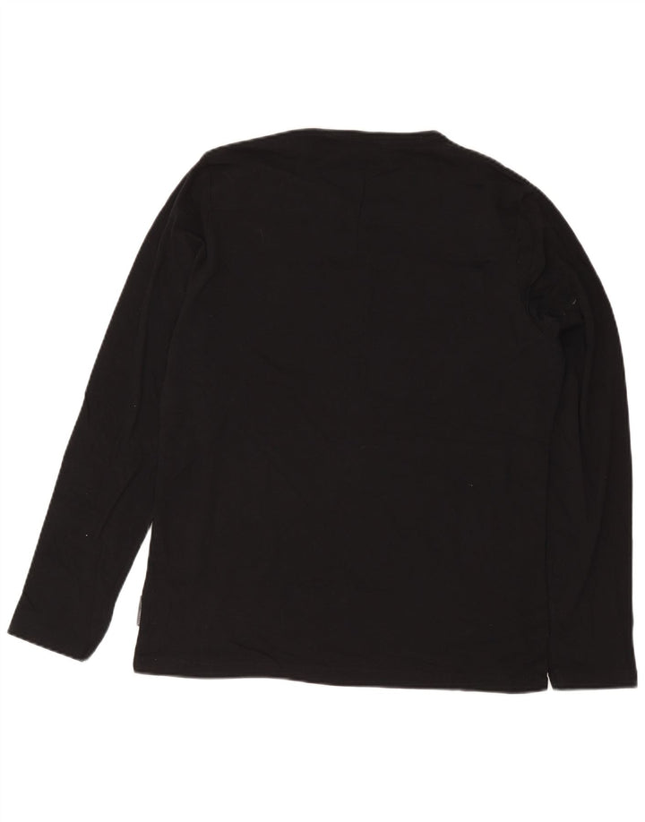 Maglia da uomo a maniche lunghe French Connection XL in cotone nero