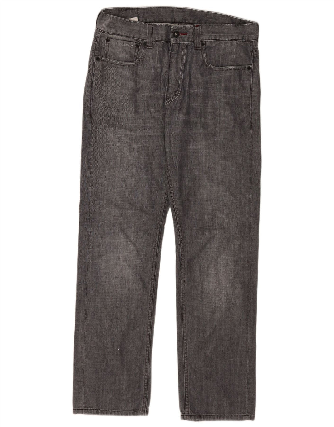 Levi's Uomo 511 Slim Jeans W34 L30 Cotone Grigio
