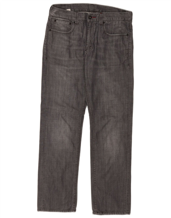 Levi's Uomo 511 Slim Jeans W34 L30 Cotone Grigio