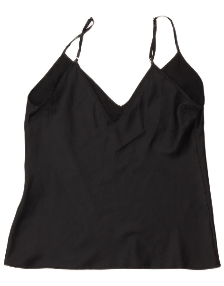 Canotta da donna Zara UK 12 poliestere nero medio