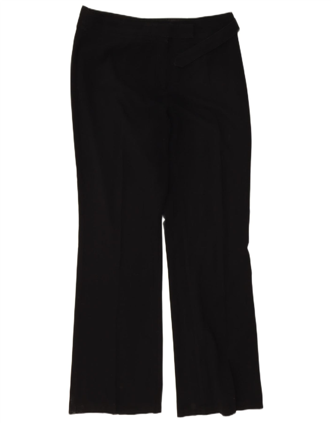 Pantaloni da abito Bootcut da donna Marks & Spencer UK 16 Large W34 L32 Nero