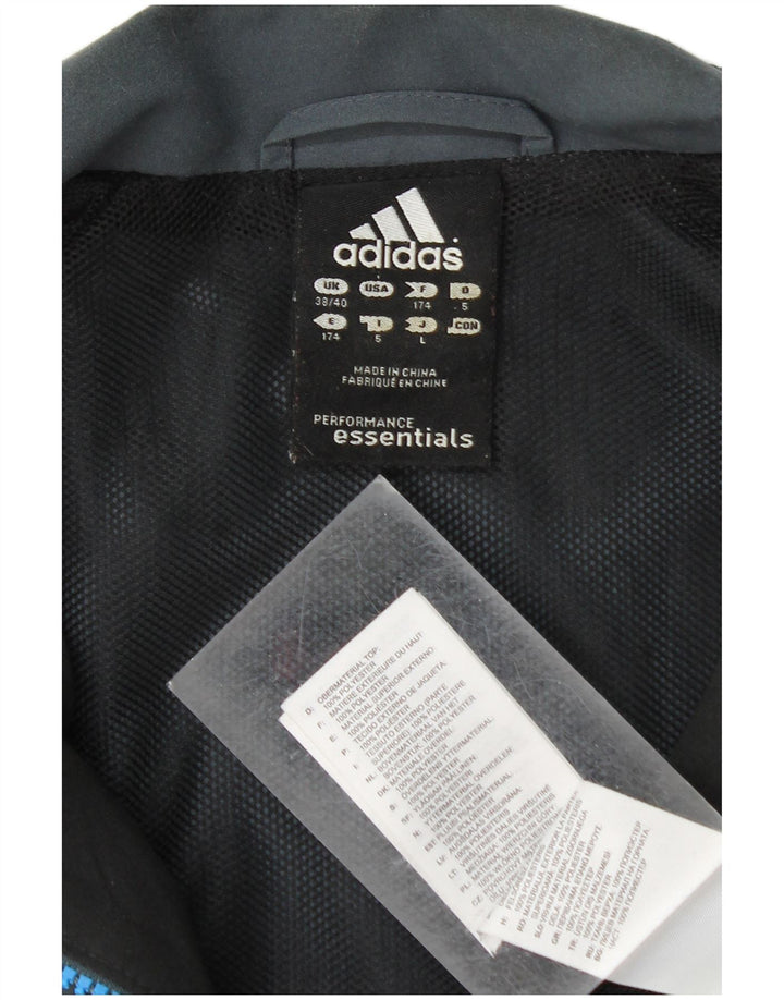 Giacca da allenamento Adidas Climalite da uomo UK 38/40 media nera