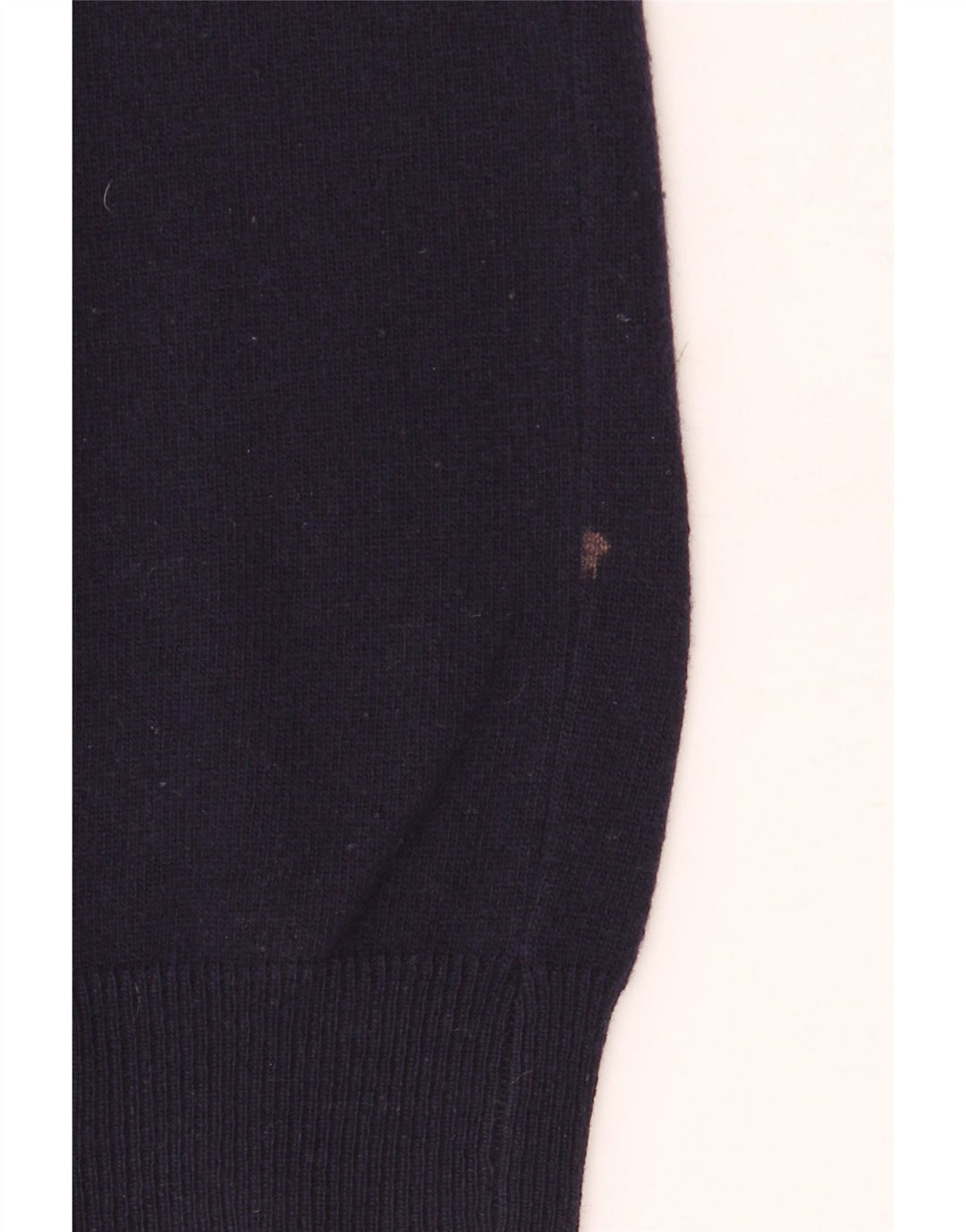Maglione da uomo con scollo a V Henry Cottons, grande, in lana vergine blu navy
