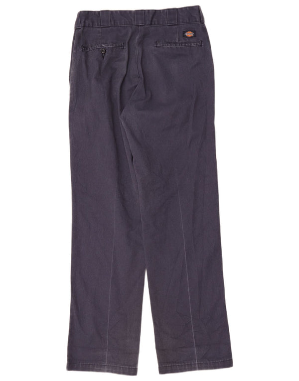 Dickies Pantaloni chino dritti da uomo 874 W30 L32 Blu Navy