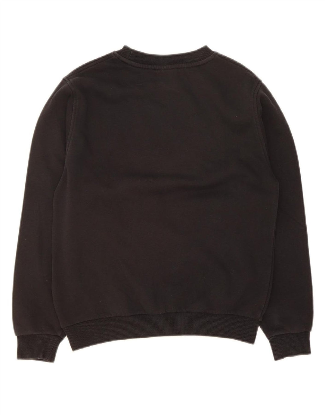 NIKE Boys Graphic Sweatshirt Jumper 12-13 Years Large Black Cotton