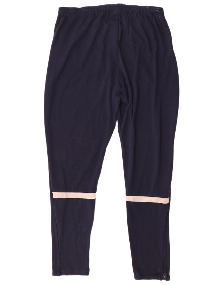 Pantaloni da tuta Nike Dri Fit da uomo, poliestere medio blu navy