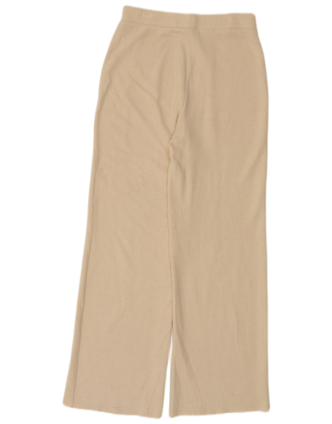 Pantaloni da tuta da donna Zara UK 12 Poliestere beige medio