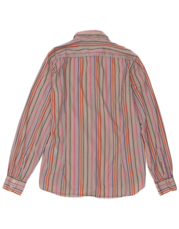 Camicia da uomo TED BAKER taglia 4 grande cotone a righe multicolore