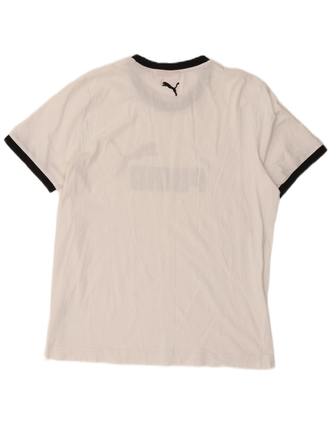 T-shirt grafica da uomo Puma Top bianca media