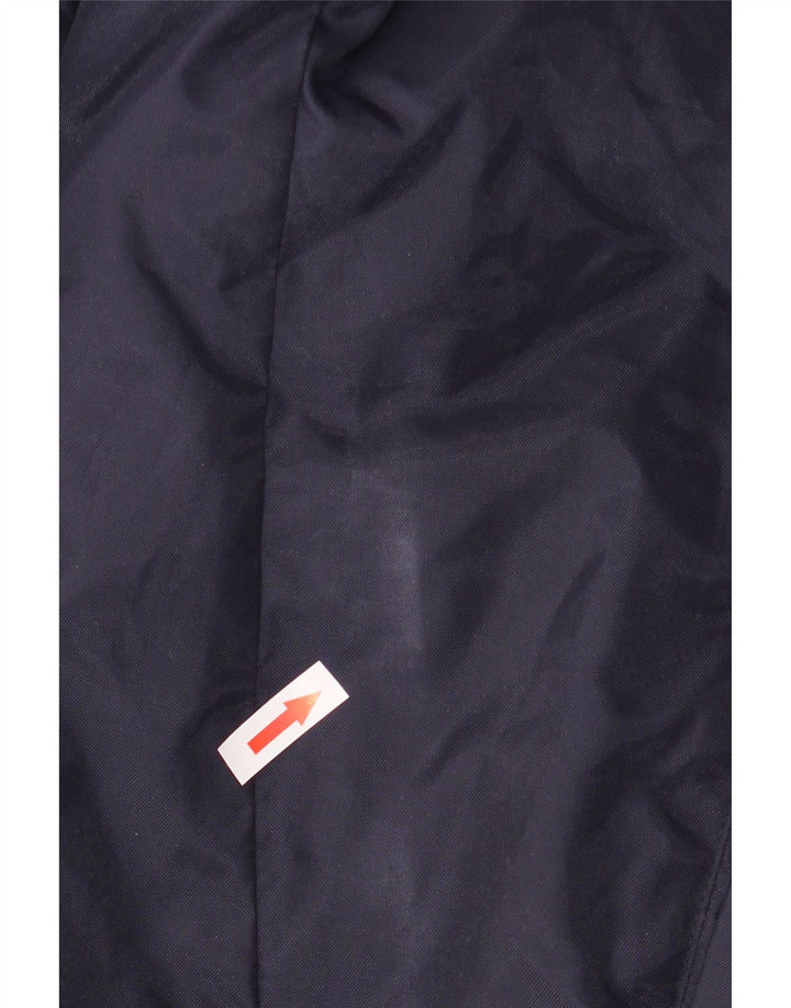 Giubbotto bomber grafico da uomo Reebok UK 42 XL nylon blu navy