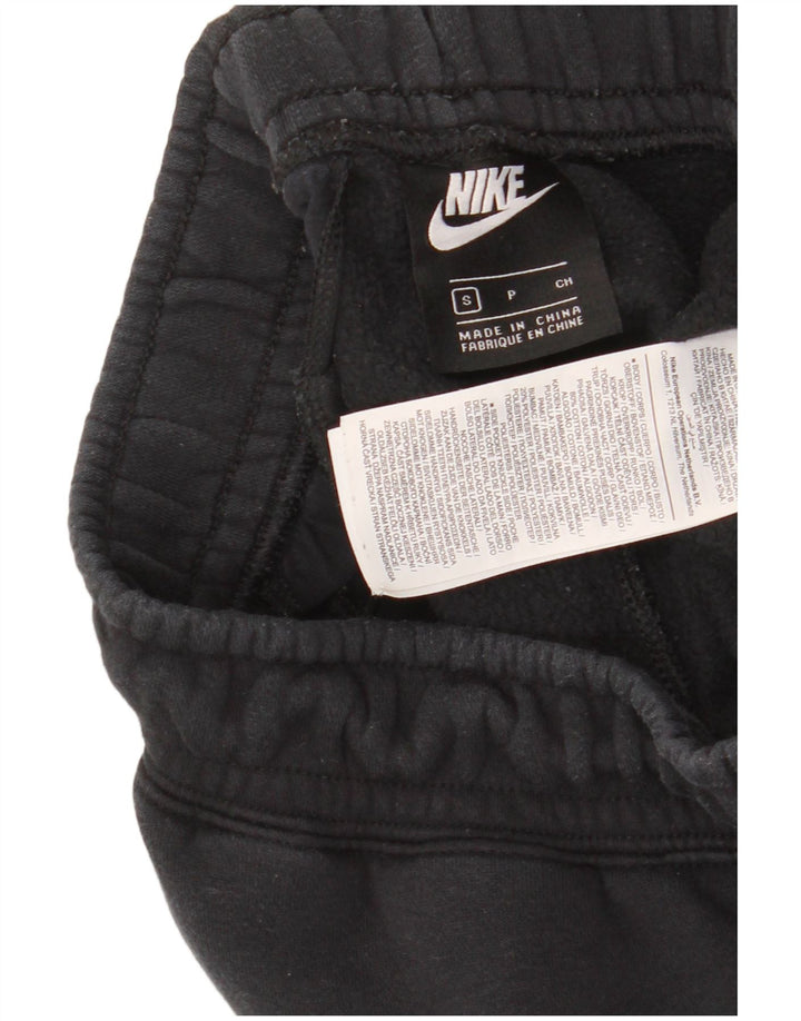 Pantaloni da tuta Nike Swoosh da uomo, pantaloni da jogging, piccoli, in cotone nero