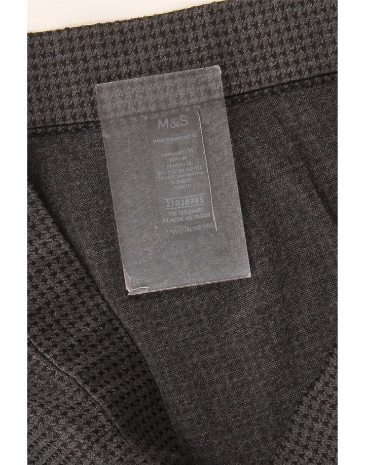 Pantaloni corti da donna Marks & Spencer UK 16 Large W34 L23 Grigio