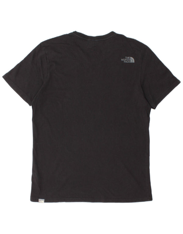 T-shirt grafica da uomo The North Face Top in cotone nero medio