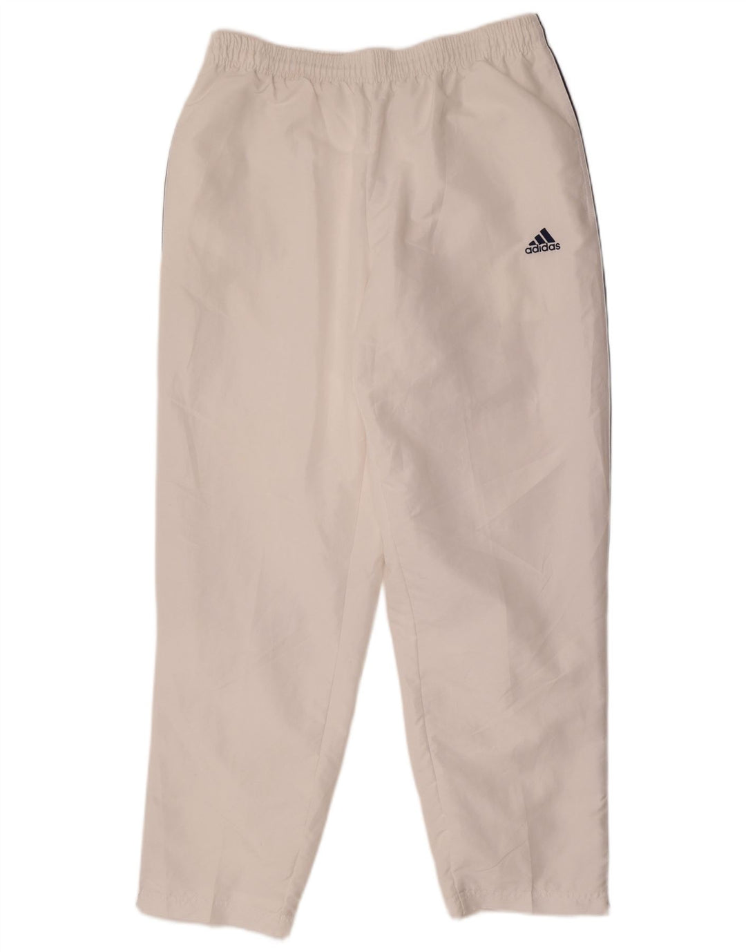 Pantaloni da tuta da uomo Adidas Large bianchi in poliestere