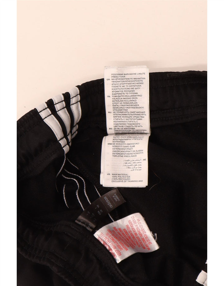 Pantaloni della tuta da ragazzo ADIDAS 13-14 anni in poliestere nero