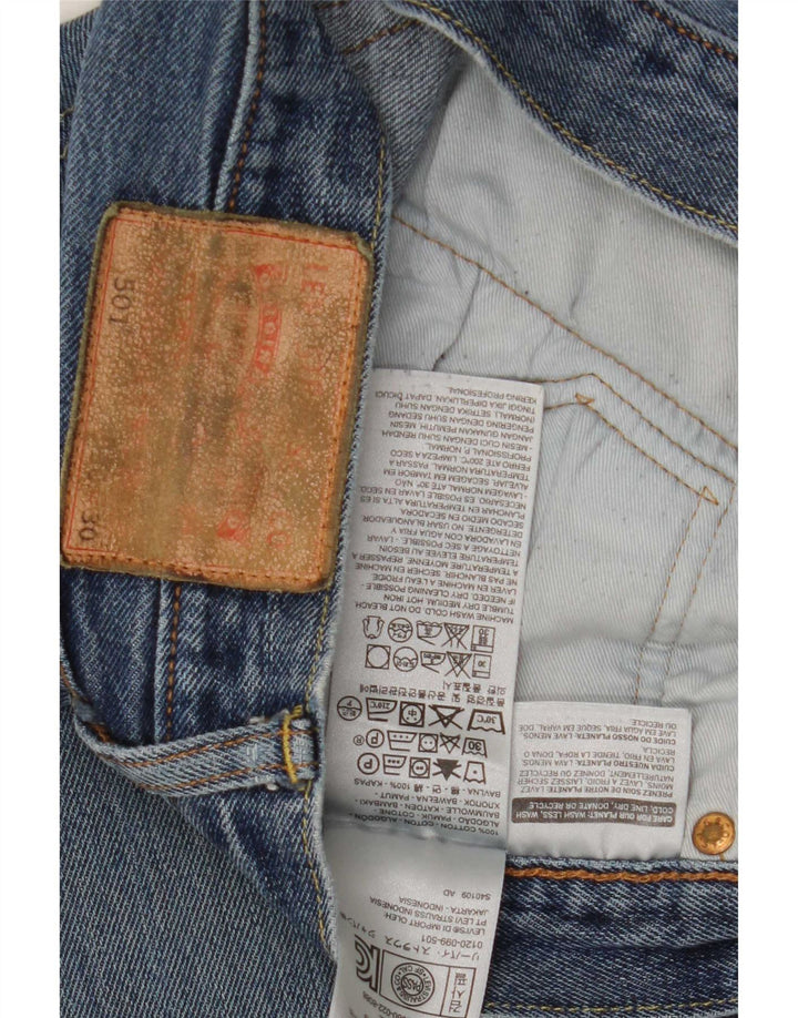 Levi's Uomo 501 Jeans dritti W30 L30 Cotone Blu