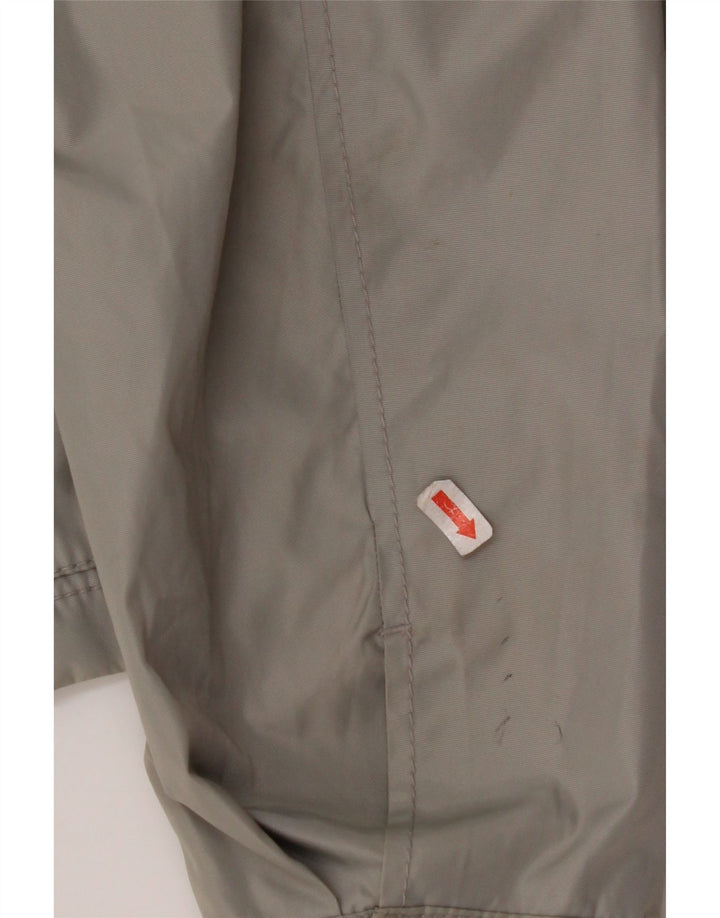 REFRIGUE Mens Hooded Utility Jacket UK 40 Large Grey Nylon