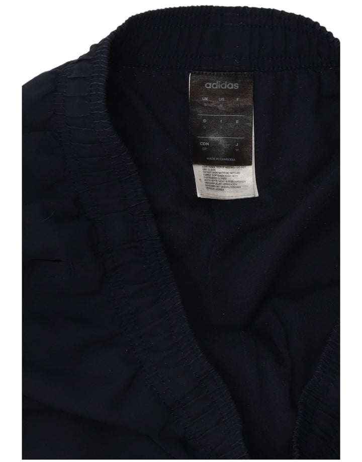 Pantaloni da tuta da uomo Adidas Small in poliestere color block blu navy