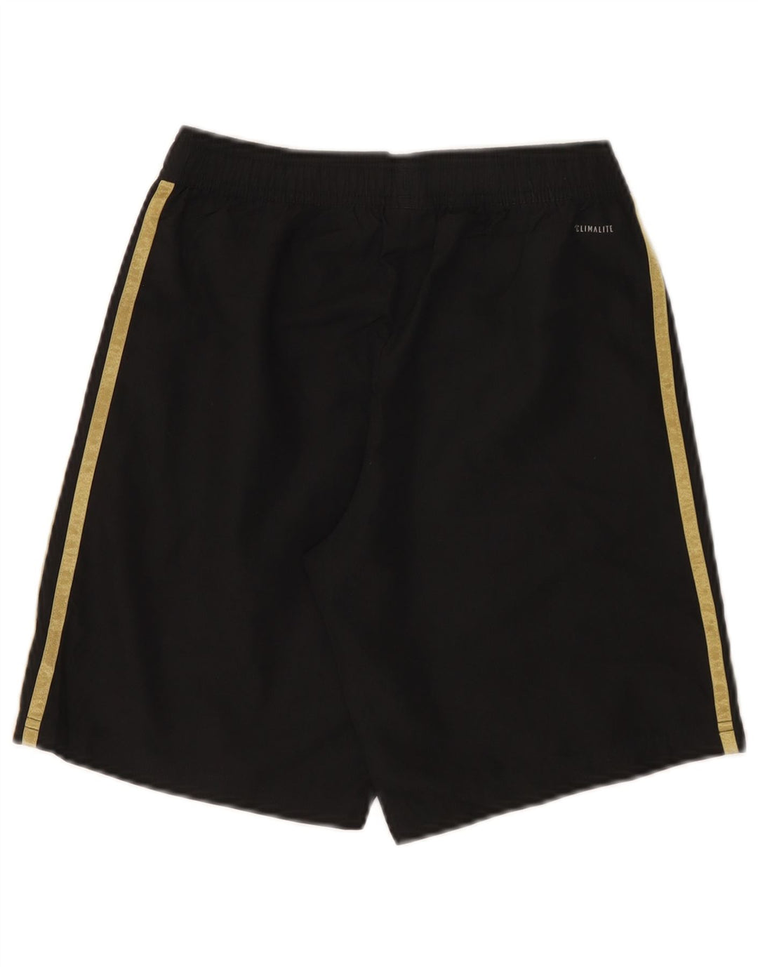 Pantaloncini sportivi Adidas Climalite da ragazzo 11-12 anni in poliestere nero