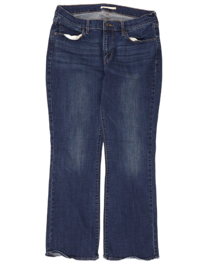 Jeans Levi's Curvy Bootcut da donna W33 L30 in cotone blu