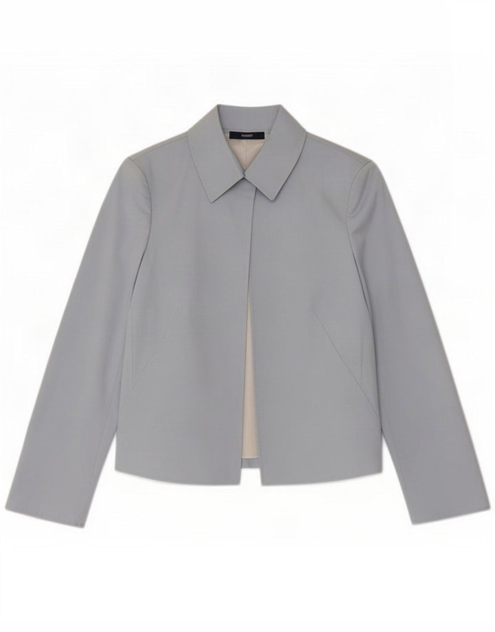Seventy Giacca blazer aperta da donna IT 44 Cotone blu medio