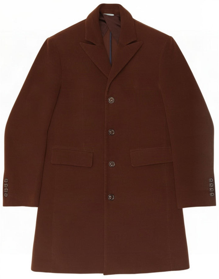 Guess Cappotto da uomo UK 38 Marrone medio Cotone