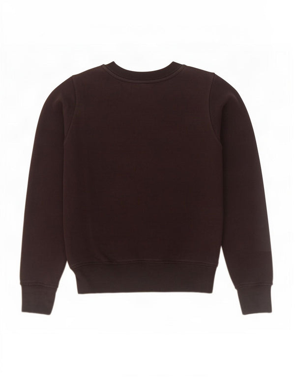 Felpa grafica da donna Champion Jumper UK 10 Small Black Cotton