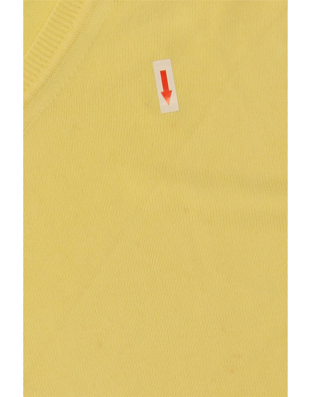 Maglione Zara da uomo con scollo a V XL giallo
