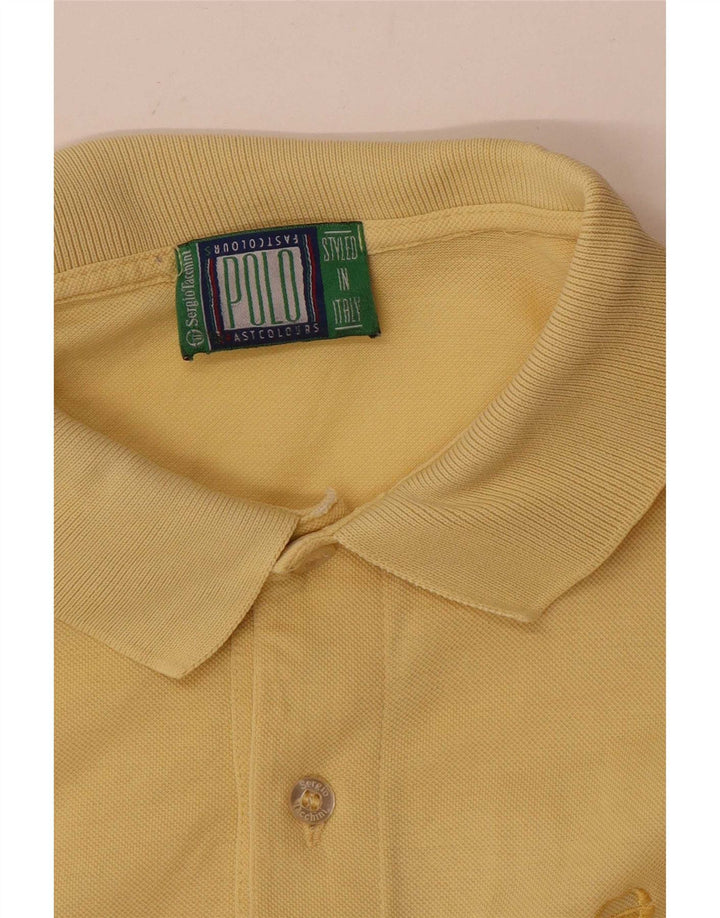 Polo da uomo Sergio Tacchini grande gialla