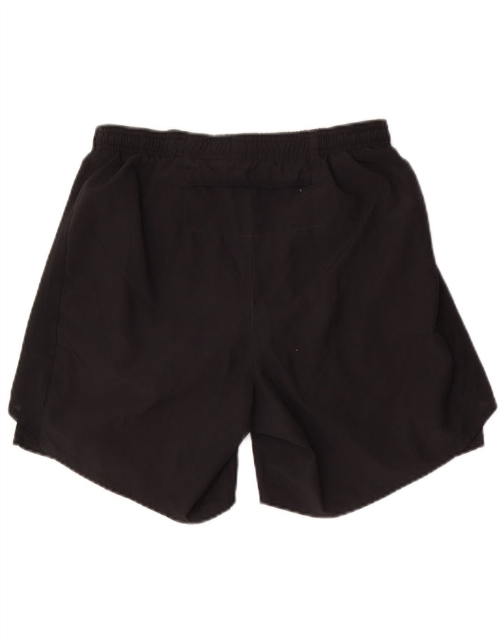 Pantaloncini sportivi Nike Dri Fit da uomo, poliestere medio nero