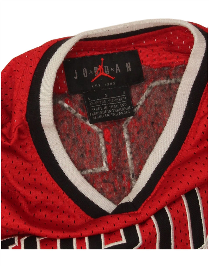 T-shirt grafica Jordan da bambino, 12-13 anni, grande, rossa