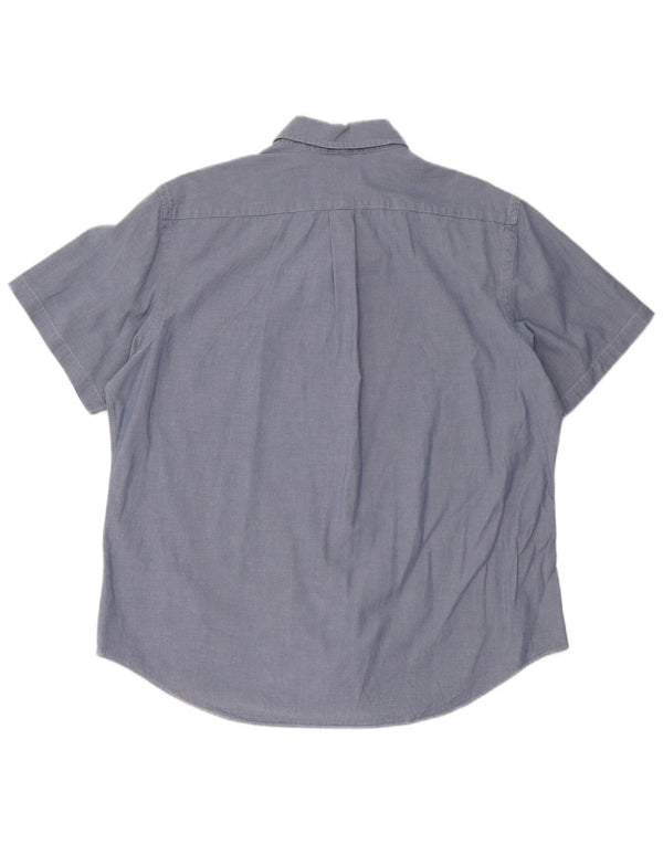 Polo Ralph Lauren Camicia a maniche corte da uomo XL in cotone blu