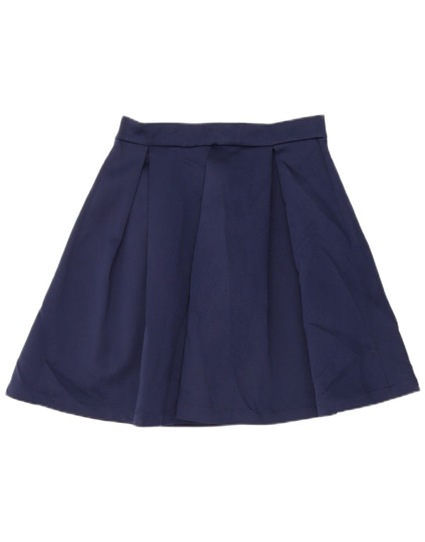 Gonna GUESS da donna a trapezio W28 medio blu navy poliestere