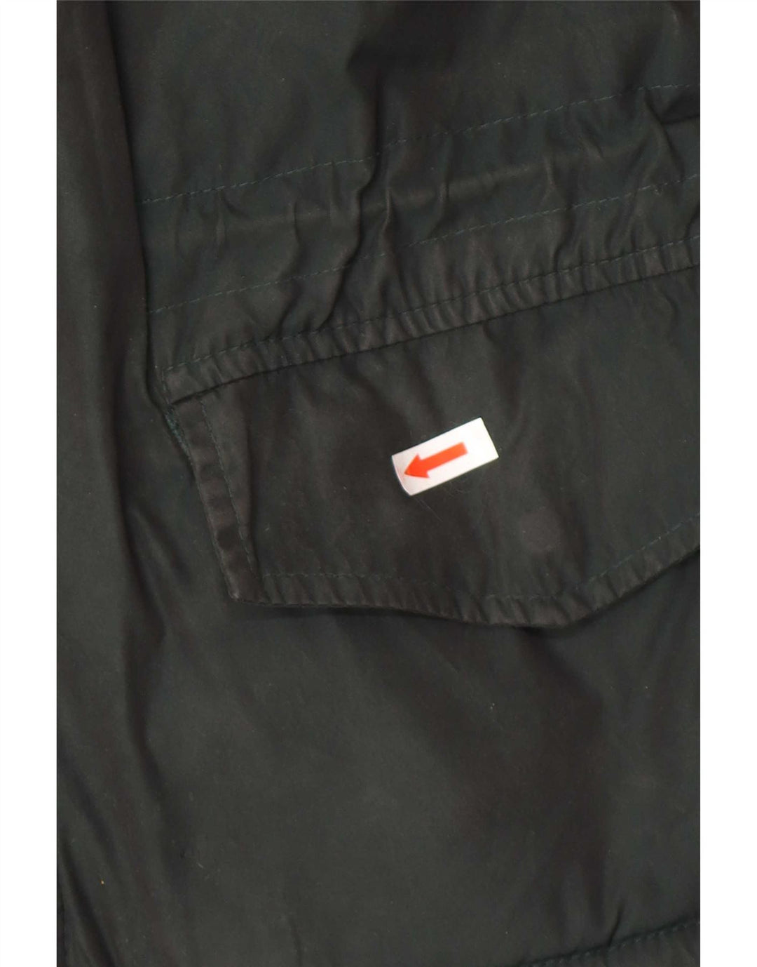 Giacca militare da uomo Aspesi UK 38 Poliestere color block verde medio