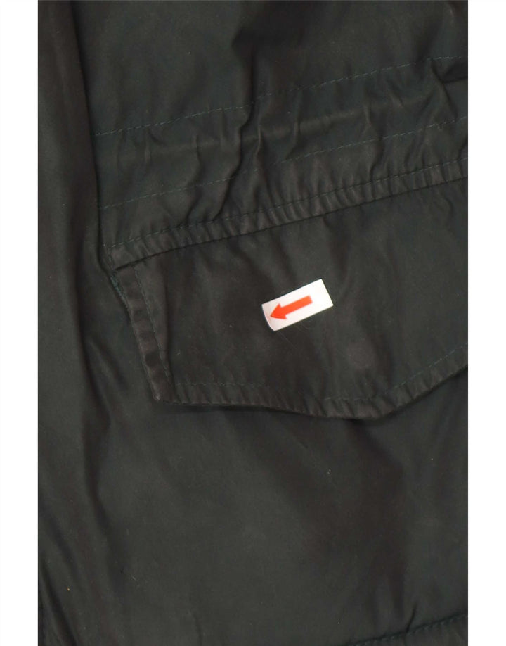 Giacca militare da uomo Aspesi UK 38 Poliestere color block verde medio