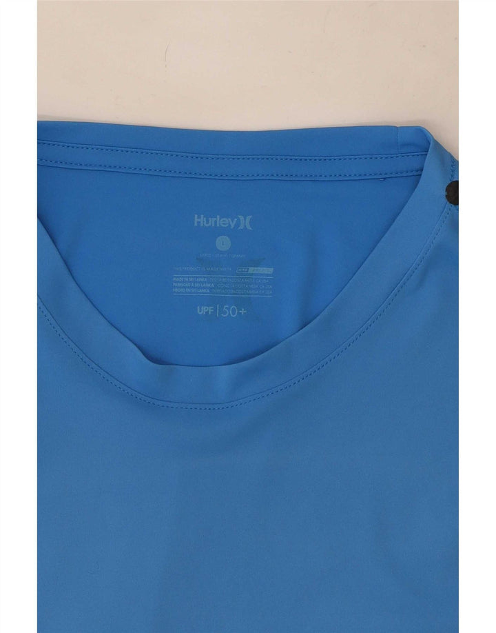 T-shirt Hurley da uomo grande blu